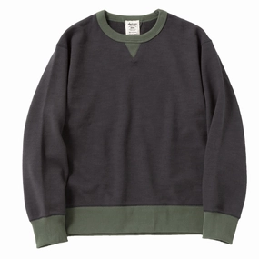 Jackman Gg Sweat Crewneck Ink Black / Green Exclusive Online Discount