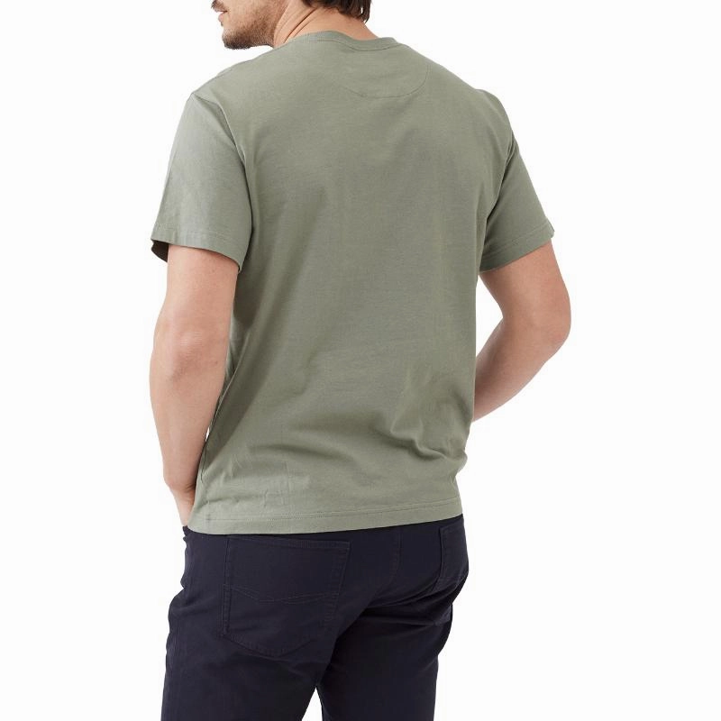 Rodd & Gunn Gunn Mens T-Shirt - Eucalyptus Today Only Savings