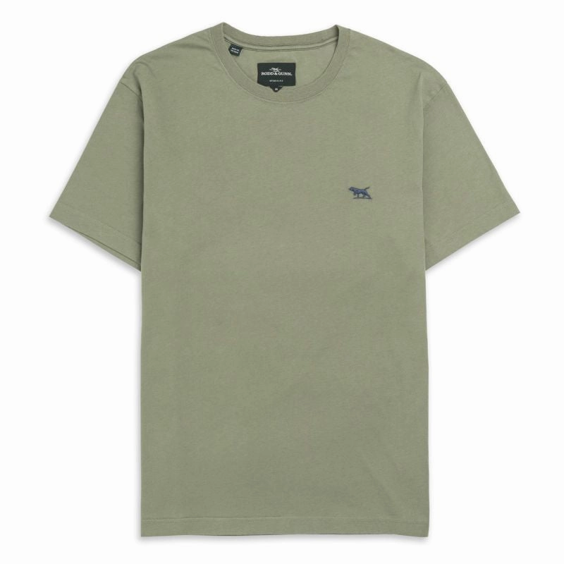 Rodd & Gunn Gunn Mens T-Shirt - Eucalyptus Save More Online MustHave Gift Ideas
