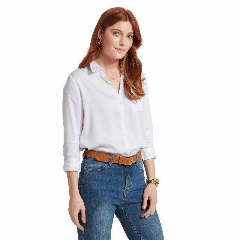 Schoffel Alton Ladies Blouse - White Limited Edition Offer