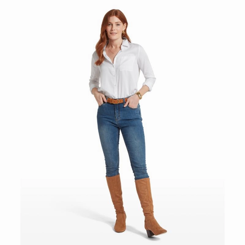 Hot Clearance Now Exclusive Holiday Deal Schoffel Alton Ladies Blouse - White