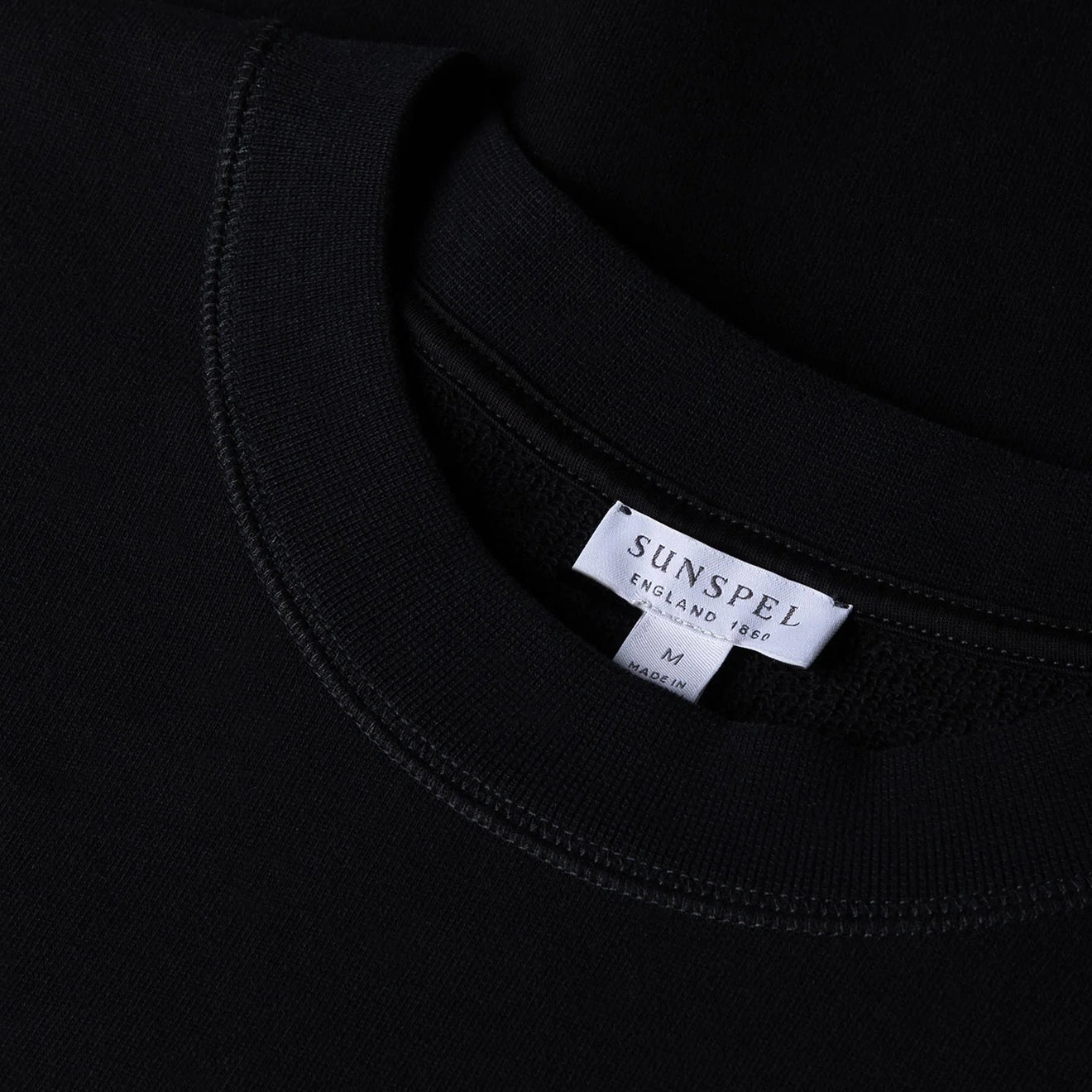 Best Deal Alert MustHave Deals Sunspel Oversized Loopback Sweatshirt Black