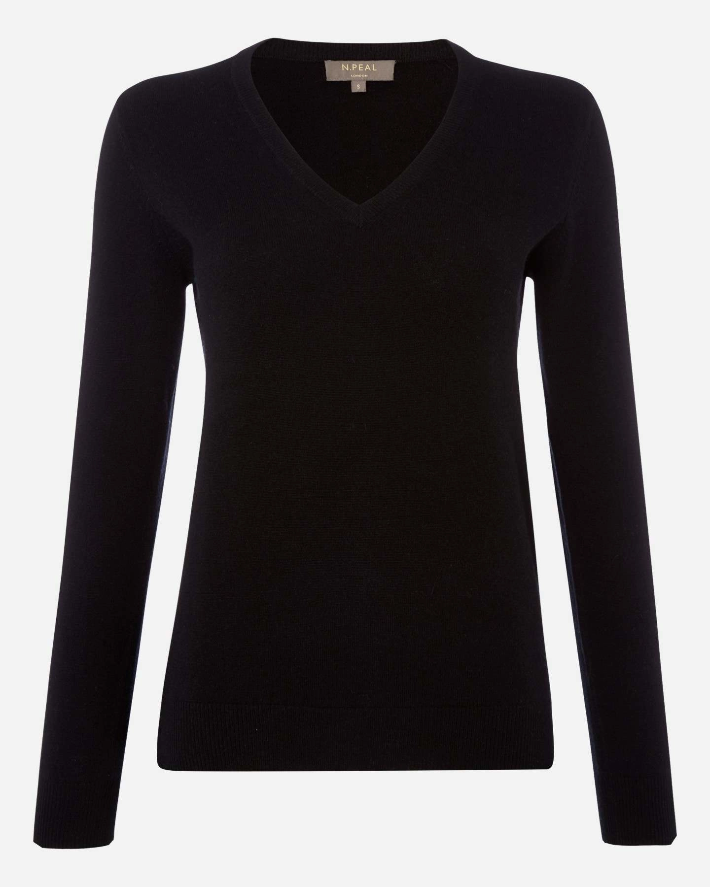 Special Savings Today Perfect Gift Offer Women'S Phoebe V Neck Cashmere Jumper Black