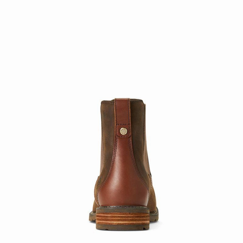 Ariat Wexford Waterproof Ladies Chelsea Boot - Java Limited Stock Offer Special Offer Inside