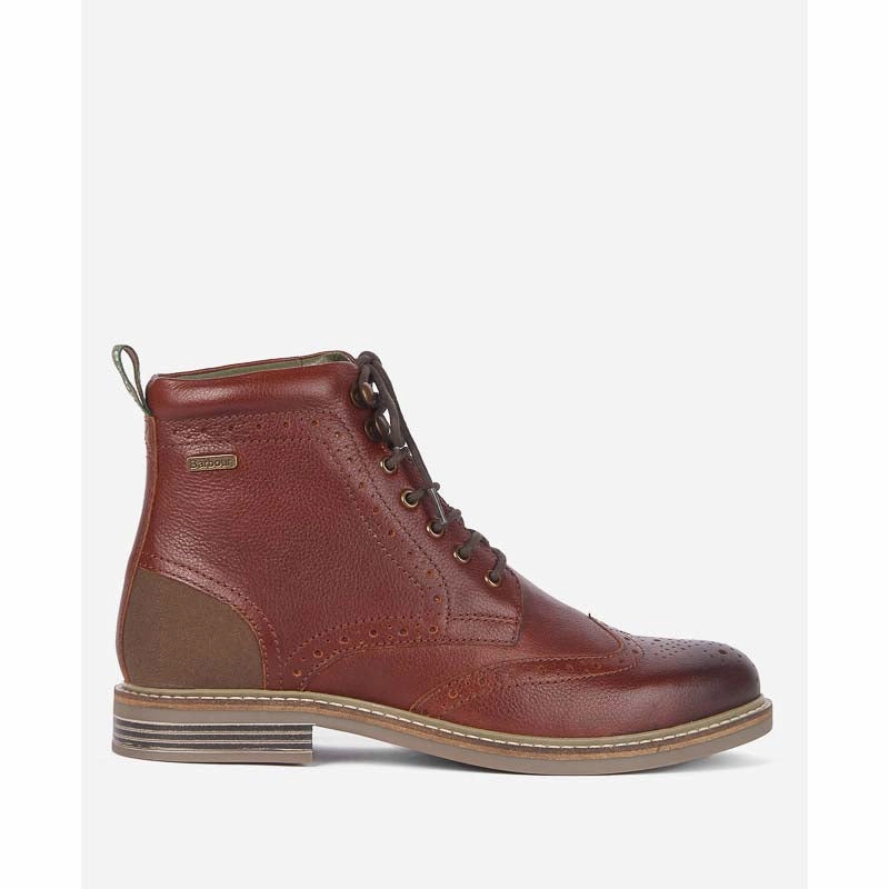 Barbour Seaton Mens Derby Boot - Chestnut Limited Time Hot Deal