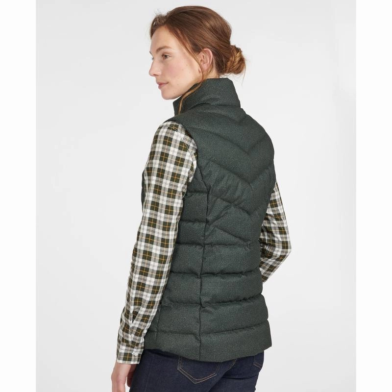 Barbour Whernside Ladies Gilet - Olive Shop Todays Picks