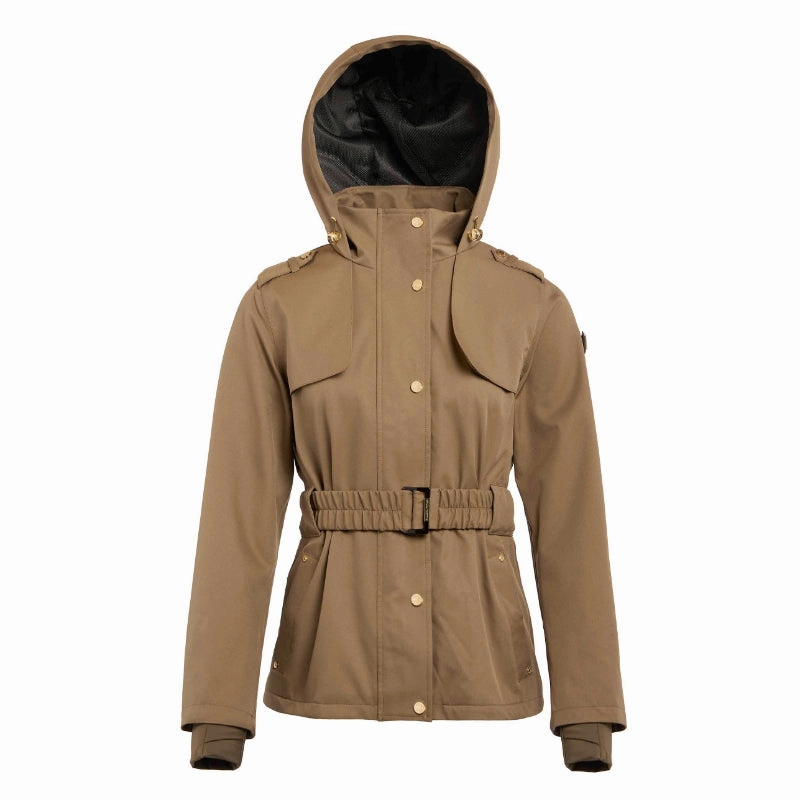 Surprise Discount Today Limited Stock Offer Holland Cooper Rosedale Ladies Waterproof Jacket - Mink