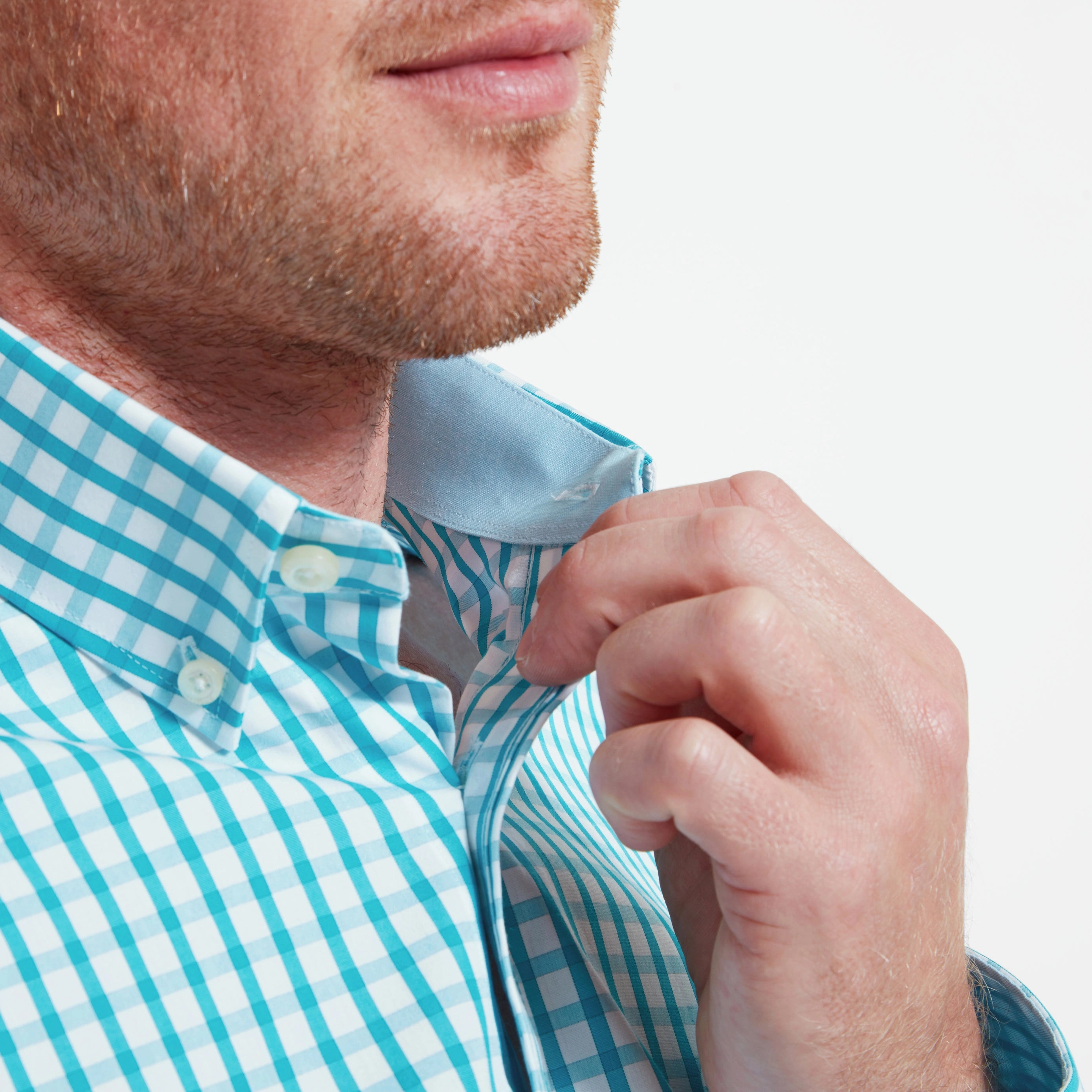 Sale Ending Soon Clearance Event Schoffel Harlyn Tailored Mens Shirt - Sea Blue