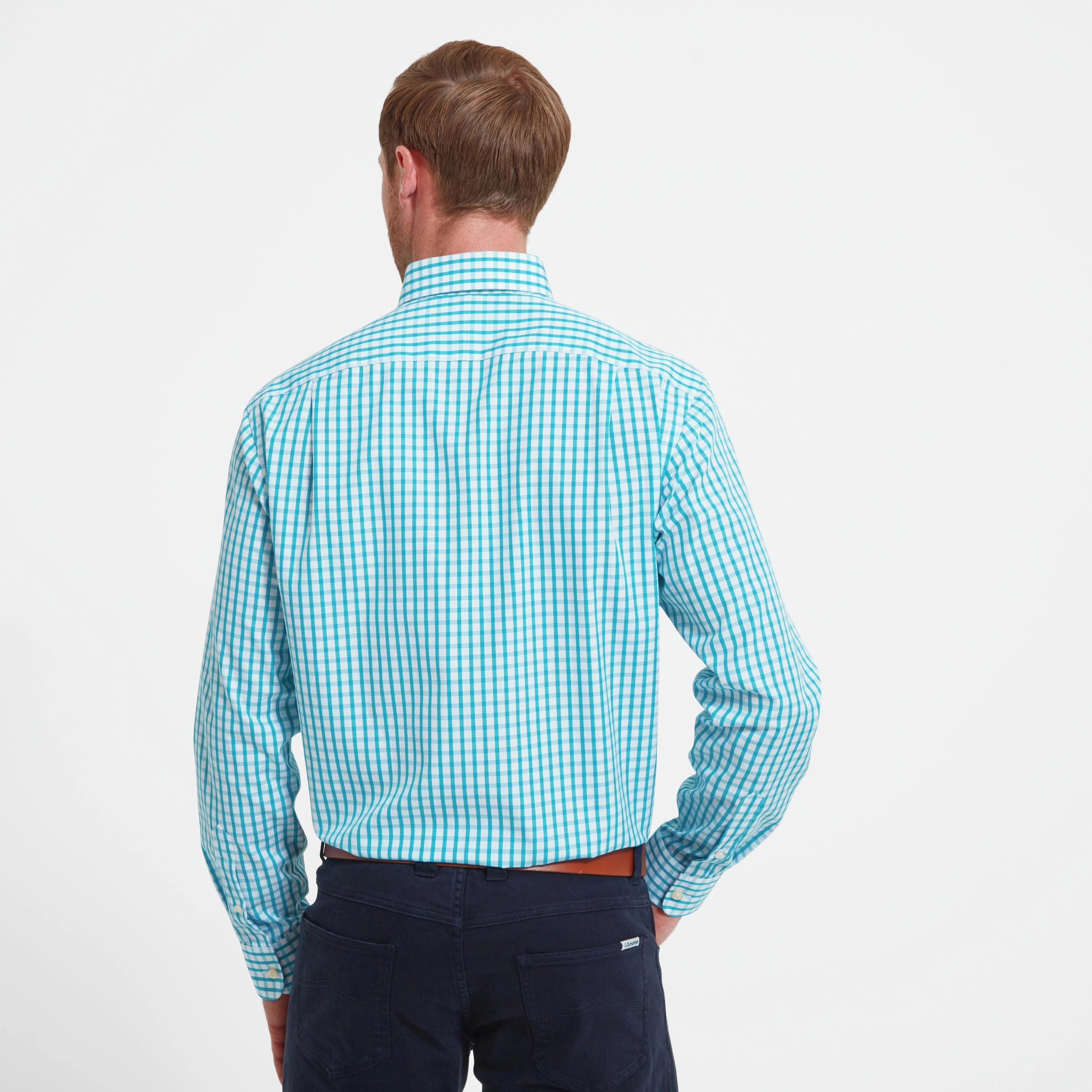 Biggest Savings Now Schoffel Harlyn Tailored Mens Shirt - Sea Blue