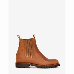 Shop Grab Savings Penelope Chilvers Oscar Ladies Leather Boots - Caramel/Bronze