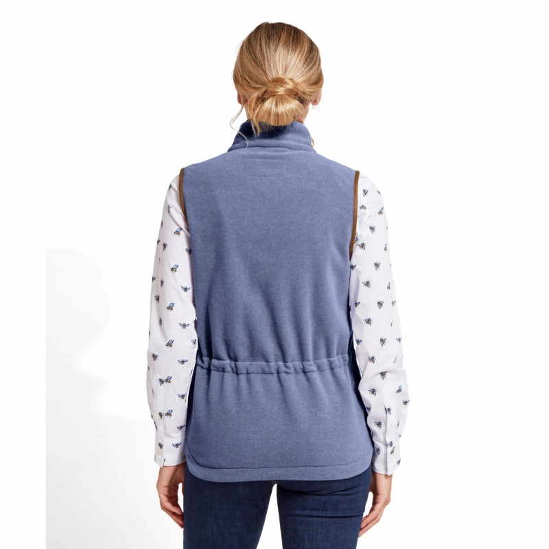 Hot Savings Alert Schoffel Lyndon Ladies Fleece Gilet - Stone Blue