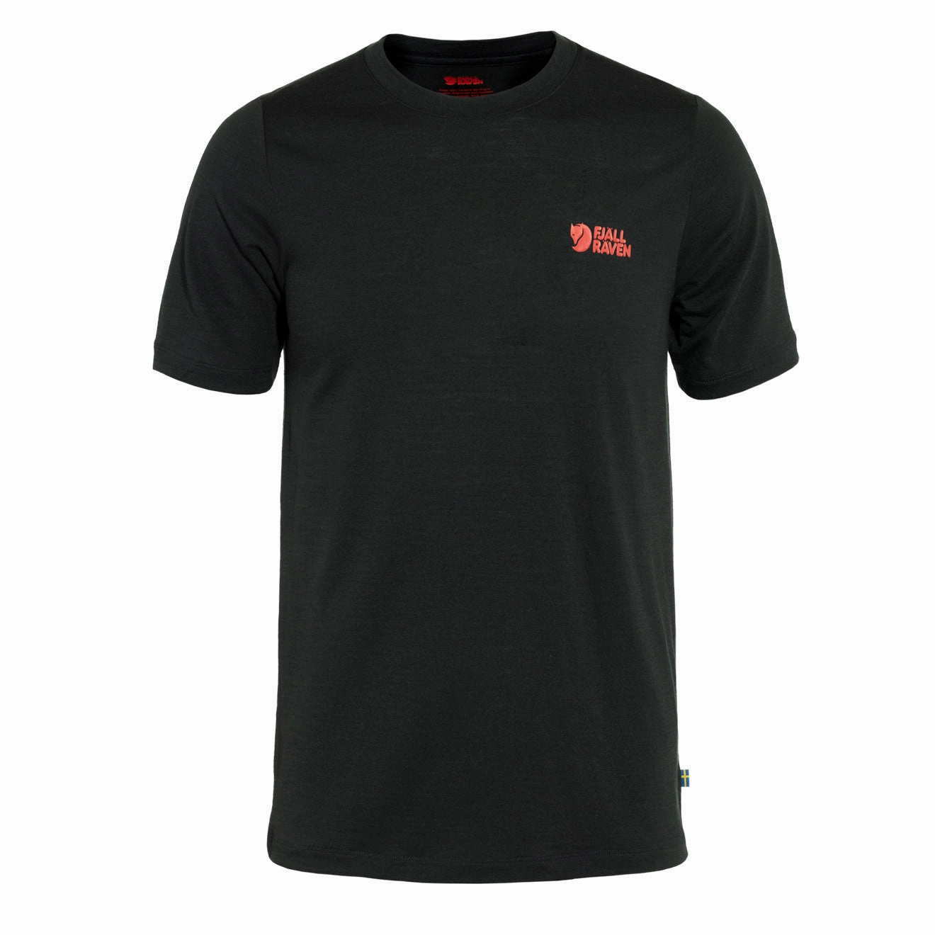 Price Drop Frenzy Fjallraven Abisko Wool Logo Ss T-Shirt Black