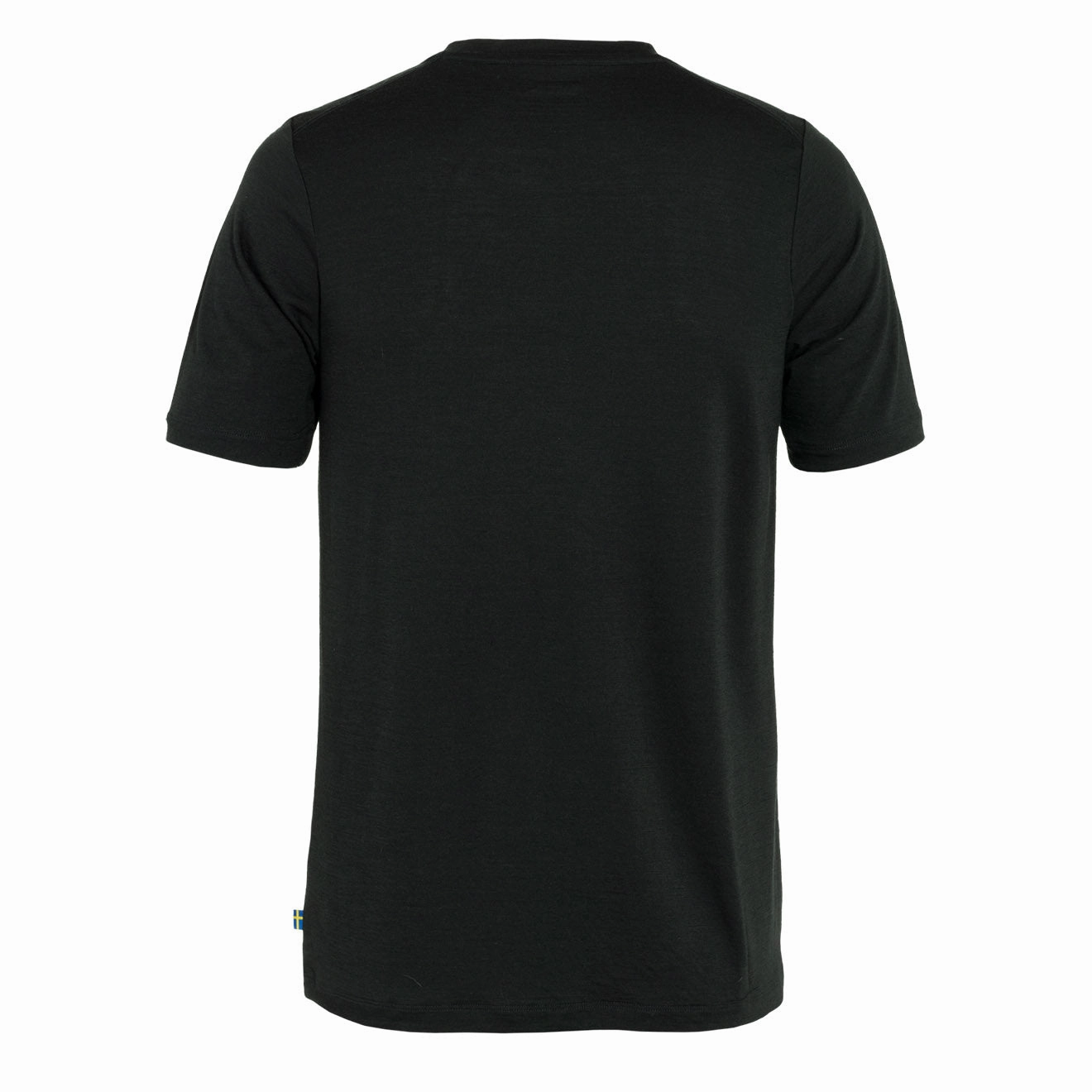 Fjallraven Abisko Wool Logo Ss T-Shirt Black Online Exclusive Savings