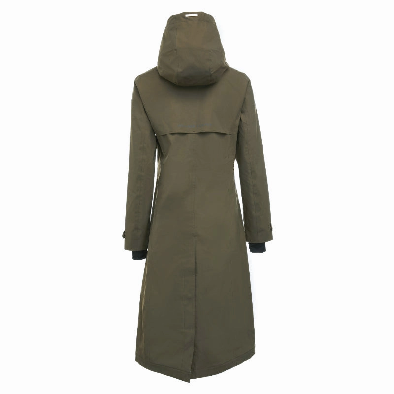 Special Online Offer Special Surprise Sale Holland Cooper Folgate Ladies Waterproof Rain Coat - Soft Khaki