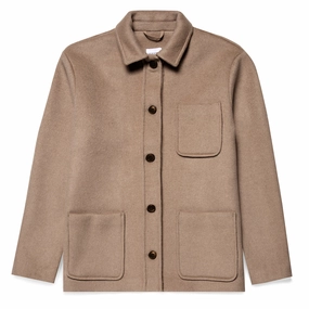 Sunspel Womens Twin Pocket Jacket Light Camel Price Drop Today