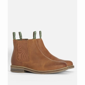 Barbour Farsley Mens Chelsea Boot - Dark Tan Weekend Sale Special