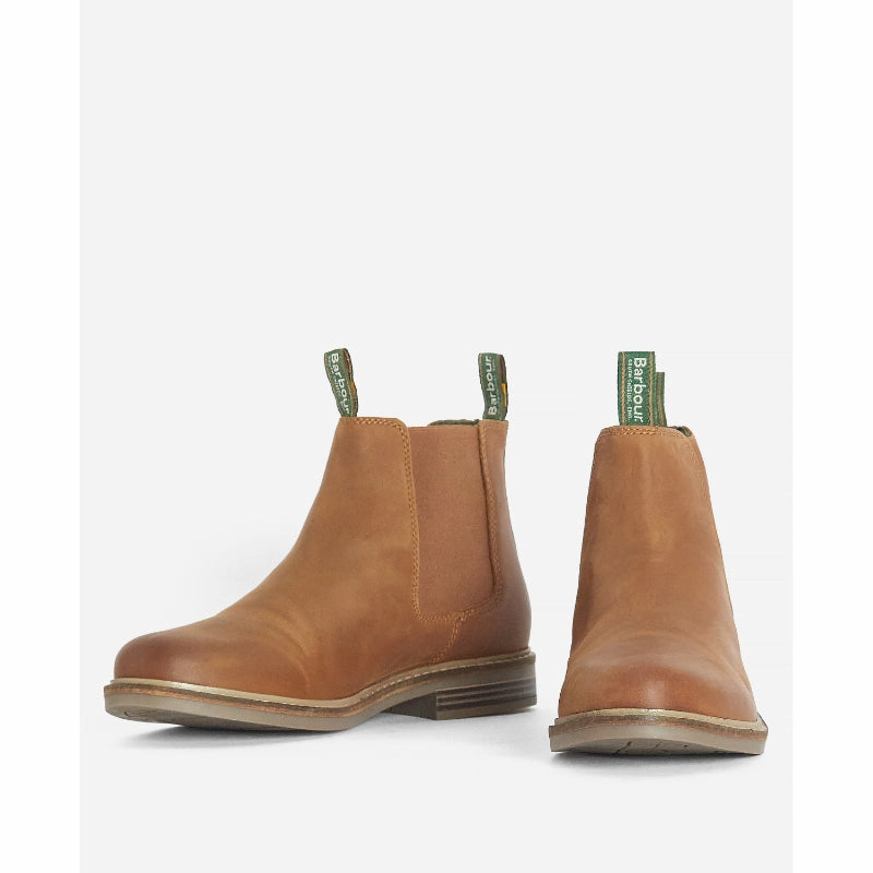 Barbour Farsley Mens Chelsea Boot - Dark Tan Limited Time Sale