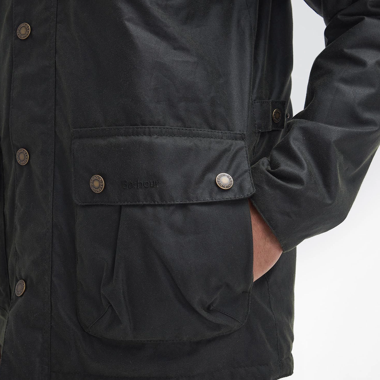 Exclusive Online Deal Barbour Hornsea Wax Jacket Fern