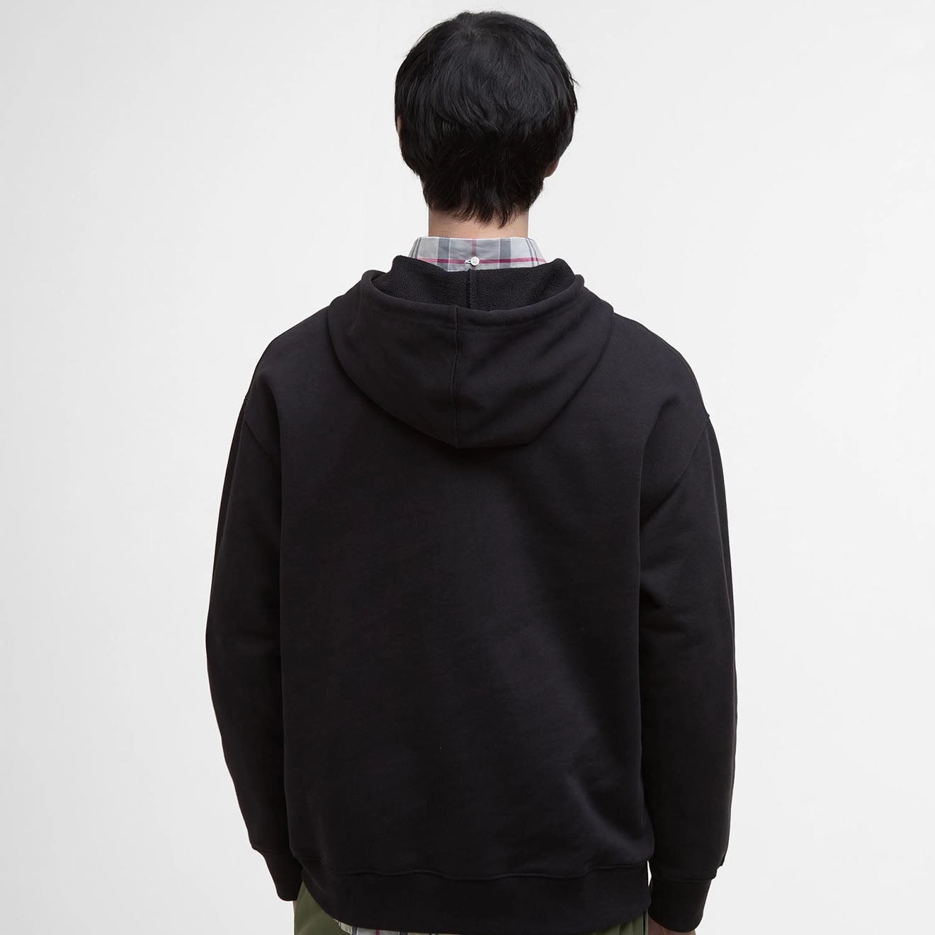 Barbour Nicholas Fit Hoodie Black Special Surprise Sale Save More Now