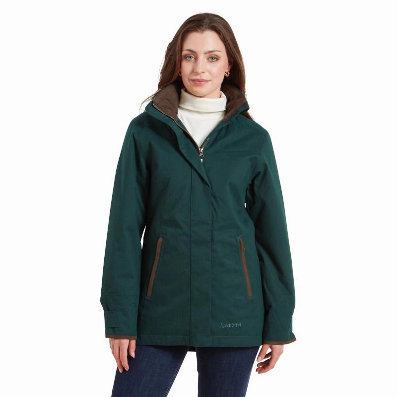Schoffel Wakerley Ladies Waterproof Jacket - Pine Needle Surprise Discount Today Limited Stock Hot Deal
