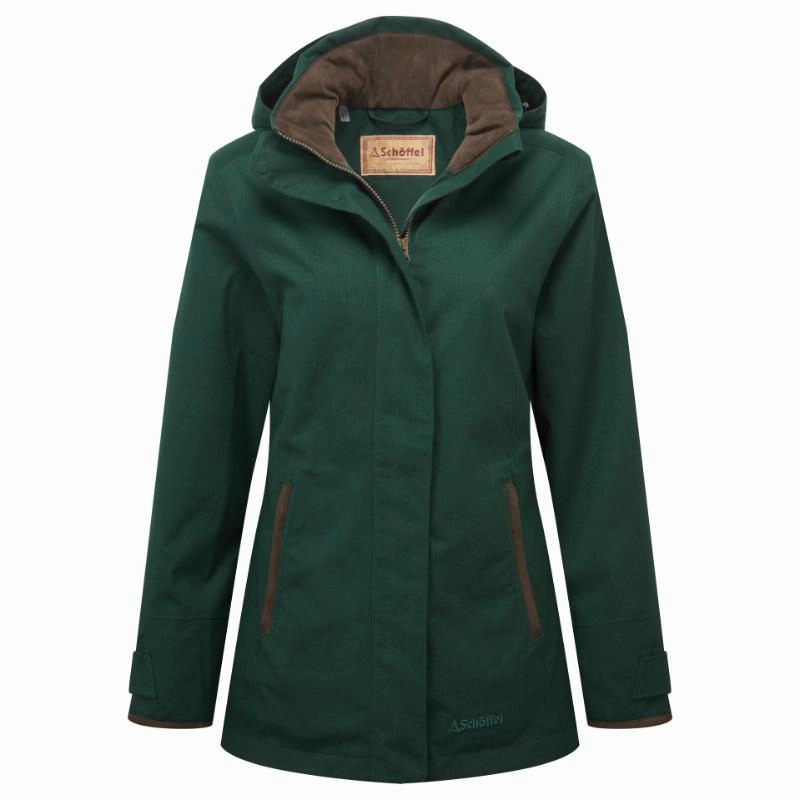 Schoffel Wakerley Ladies Waterproof Jacket - Pine Needle Special Deals Online Mega Discount Event