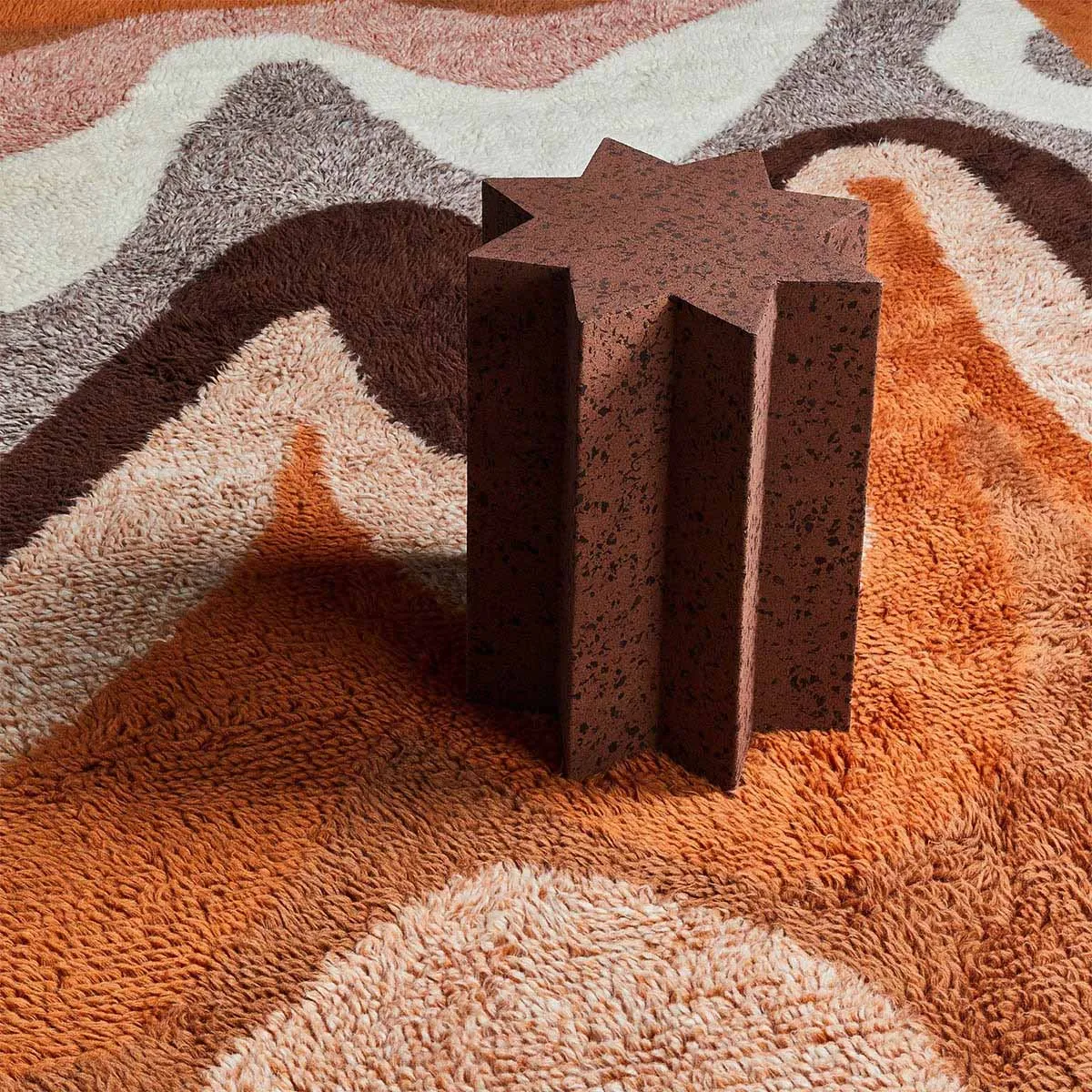 Cork Star Side Table