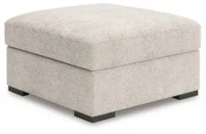Cuddle Plush - Arctic - Oversized Accent Ottoman