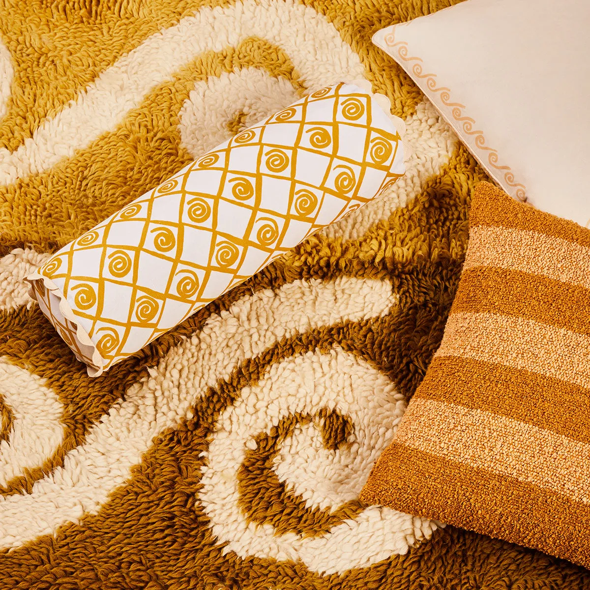 Curls Rug (Golden)