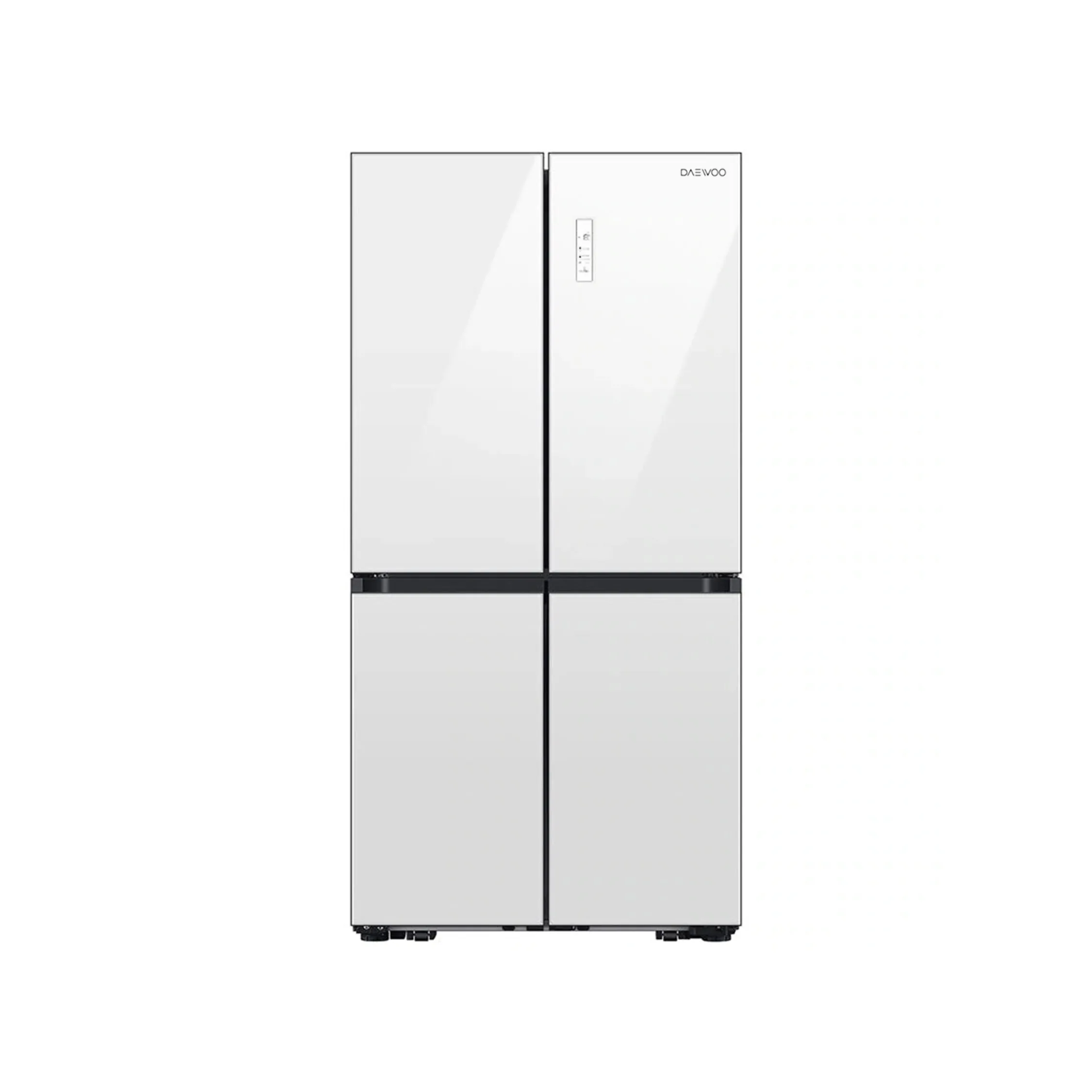 Daewoo Refrigerator Four Door / A  / Silver Glass 505 Lit