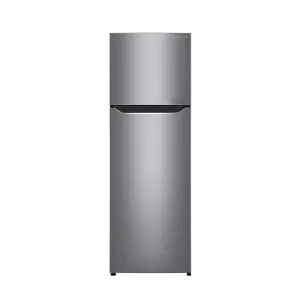 Daewoo Refrigerator Top Mount A, 255 Lit, Inverter Compressor, Stainless Steel