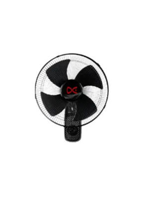 DaewooStand Fan, 18Inch, 4Blades, 80 Watts, With Remote, Black