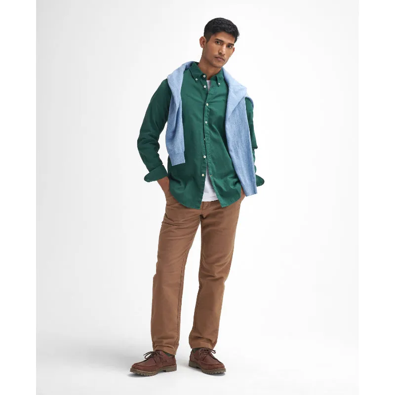 Big Price Drop Shop Save Big Barbour Moleskin Tailored Fit Mens Trousers - Sandstone