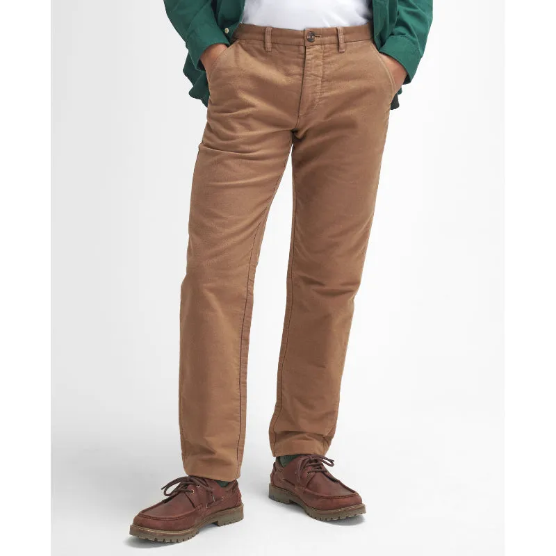 Hot Offer Event Exclusive Holiday Deal Barbour Moleskin Tailored Fit Mens Trousers - Sandstone