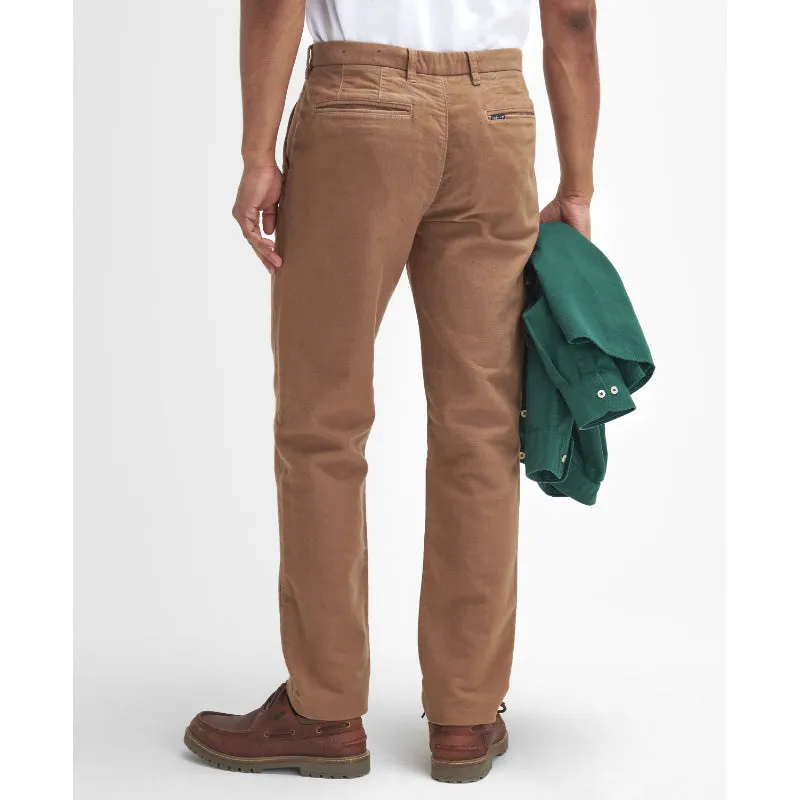 Special Online Offer Barbour Moleskin Tailored Fit Mens Trousers - Sandstone