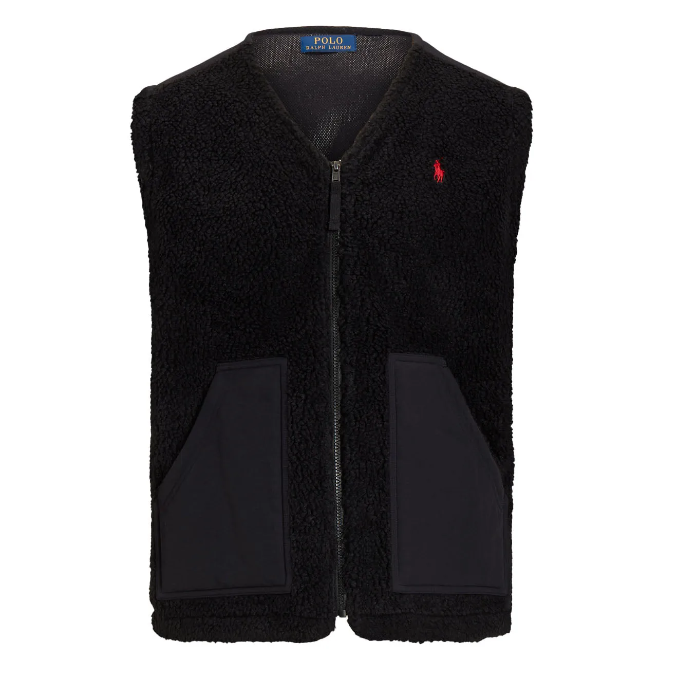 Polo Ralph Lauren Wind-Blocking Hybrid Gilet Newport Navy / Navy New Arrival Discount Dont Miss Hot Deals