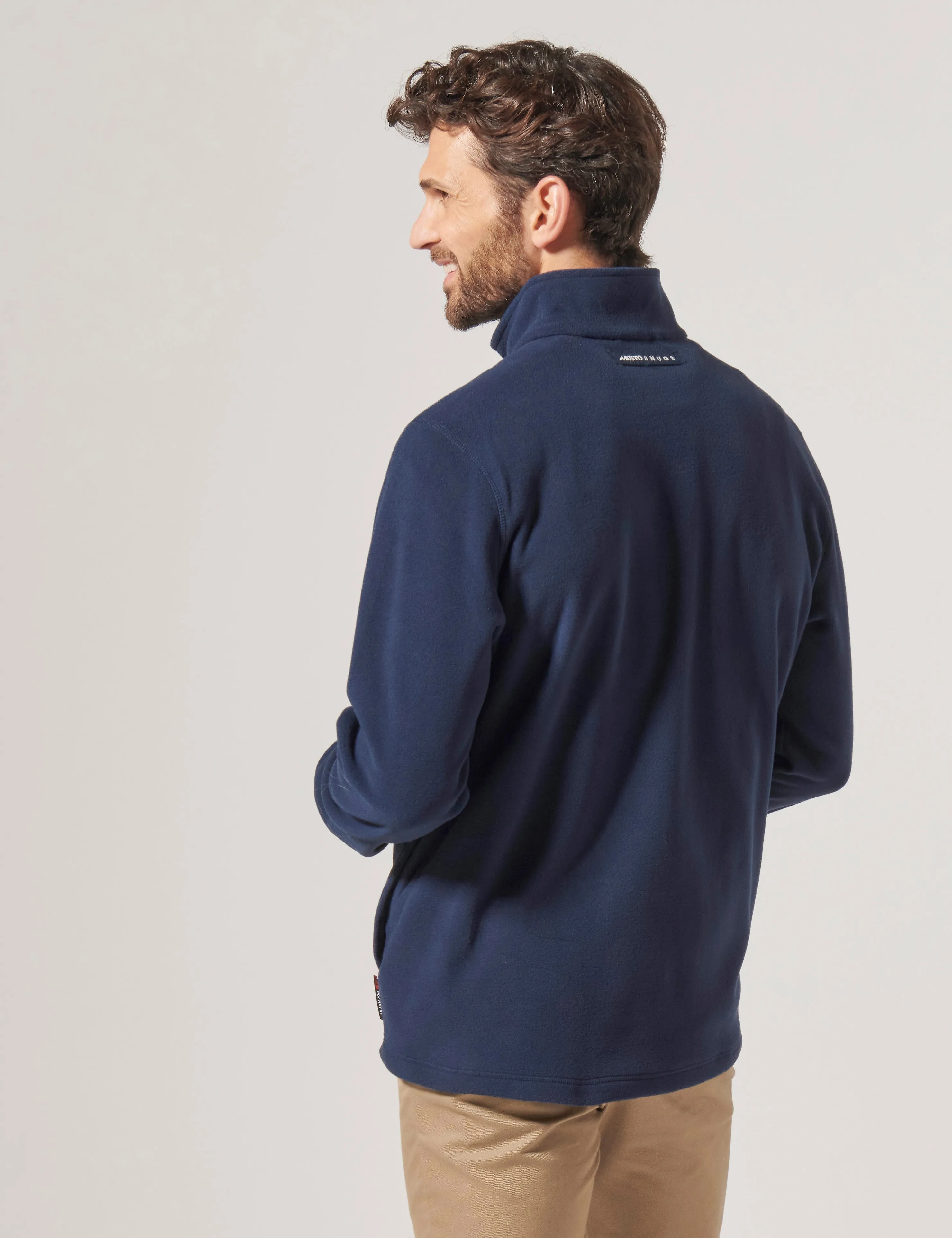 Todays Best Deal Musto Snug 2.0 Mens Polartec 1/4 Zip Fleece  - Navy