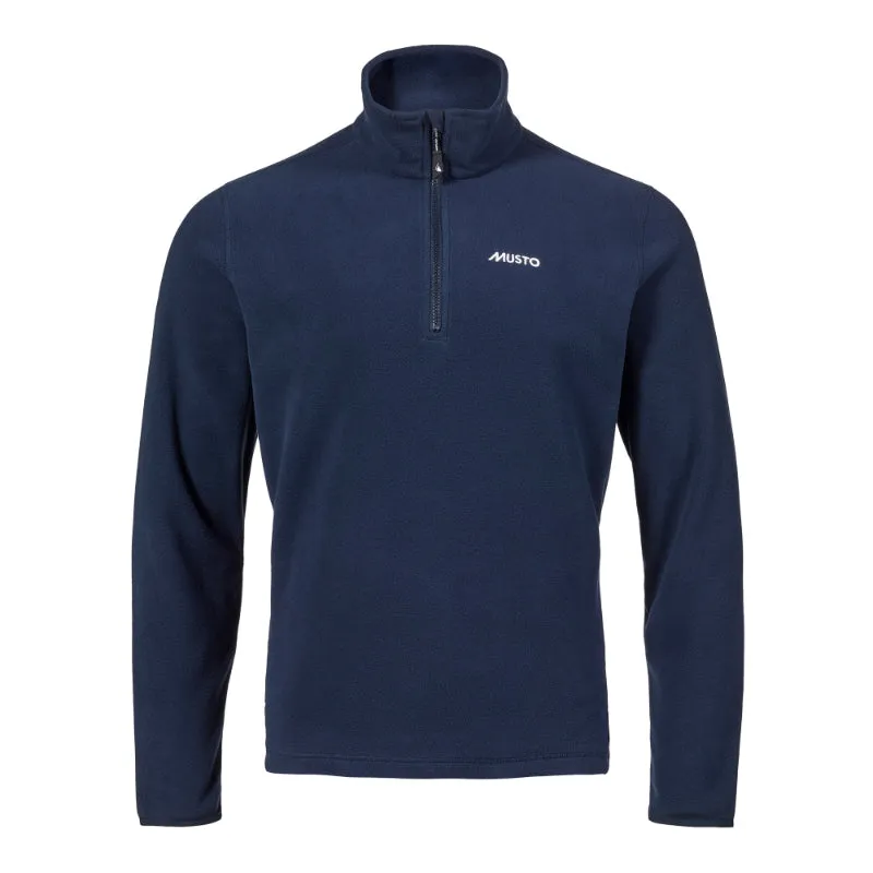 Clearance Savings Now Musto Snug 2.0 Mens Polartec 1/4 Zip Fleece  - Navy