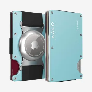 Personalised Airtag Cash Strap Wallet (Ocean Mist) Exclusive Online Deal Online Exclusive Deal