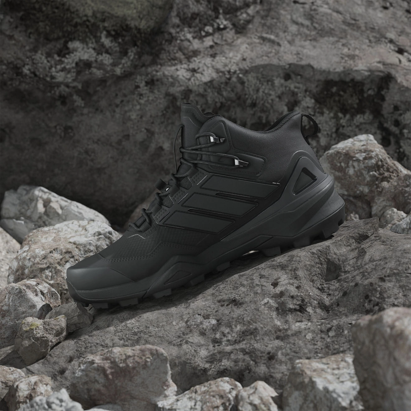 Adidas Terrex  Hiking Boots Skychaser Mid Black Dont Miss Todays Deal