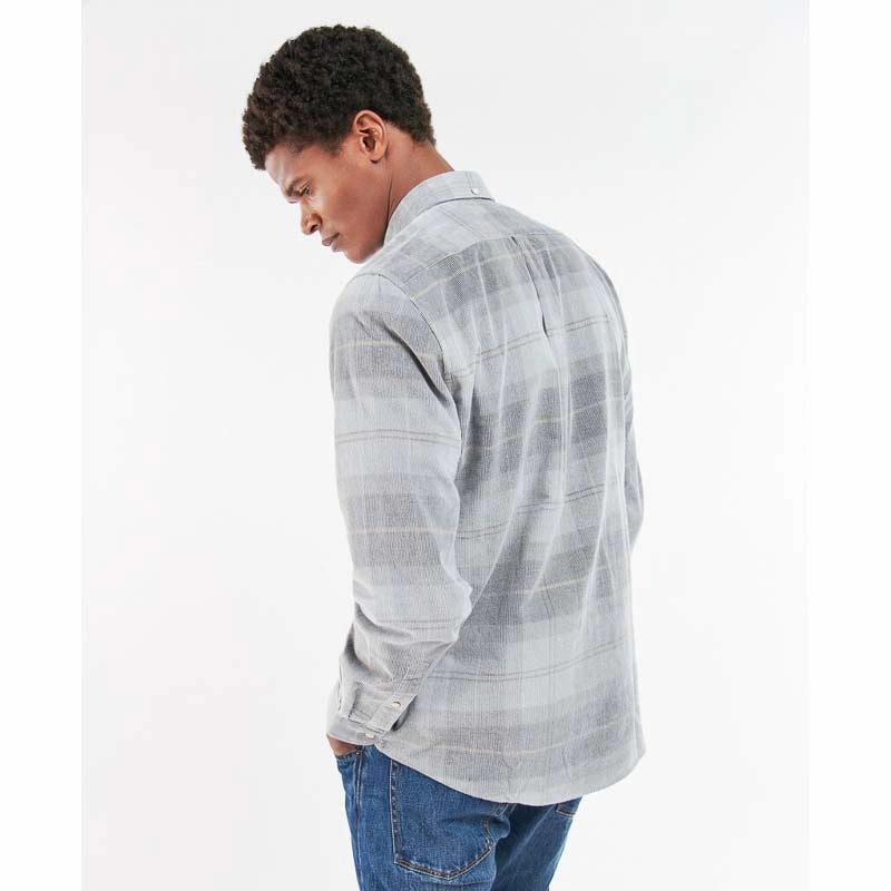 Barbour Blair Corduroy Tailored Mens Shirt - Greystone Special Occasion Discount Grab It Fast