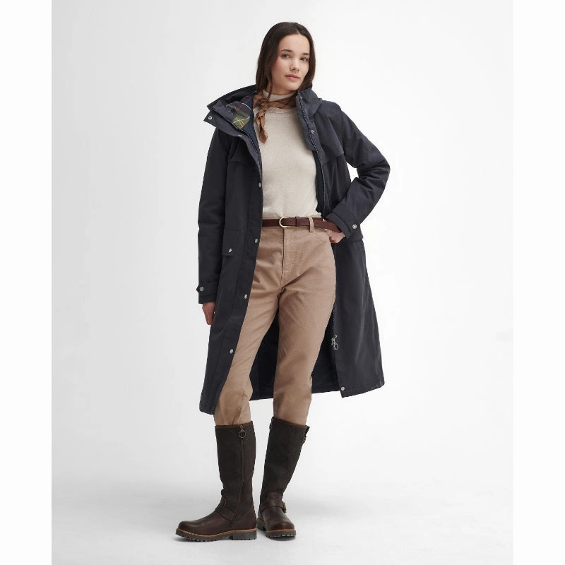 Barbour Redway Waterproof Ladies Jacket - Dark Navy/Classic Special Savings Today MustHave Steals