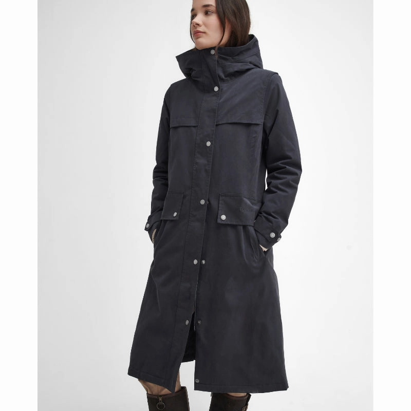 Flash Offer Today Barbour Redway Waterproof Ladies Jacket - Dark Navy/Classic