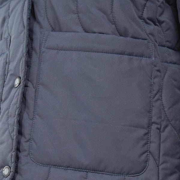 Barbour Womens Barmouth Quilted Jacket Summer Navy Online Exclusive Steal