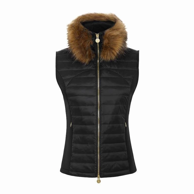 Instant Discount Guinea Down Ladies Gilet - Black