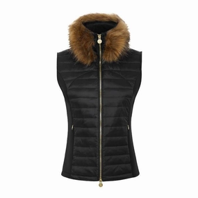 Instant Discount Guinea Down Ladies Gilet - Black