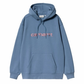 Carhartt Wip Womens Hooded Sweat Sorrent / Glassy Pink Clearance Event Today