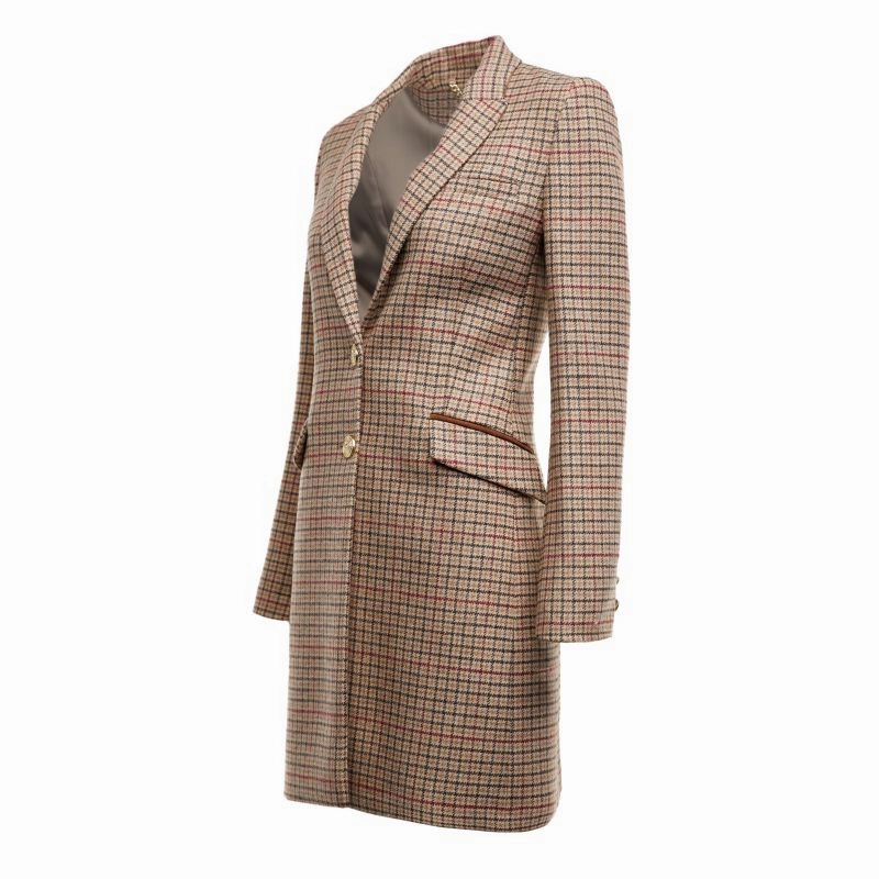 Holland Cooper Highgrove Ladies Tweed Coat - Charlton Tweed Shop the Savings