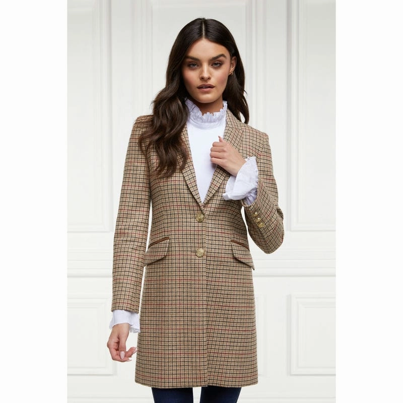 Flash Sale Now Todays Mega Savings Holland Cooper Highgrove Ladies Tweed Coat - Charlton Tweed