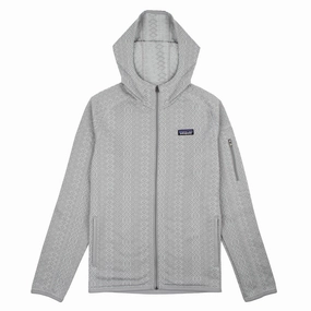 Special Steal Event Patagonia Womens Better Sweater Hoody Frozen Jaquard Salt Grey