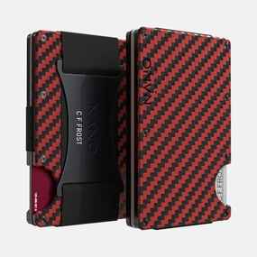 Todays Special Savings Personalised Cash Strap Wallet (Diablo Red/Stealth Black)